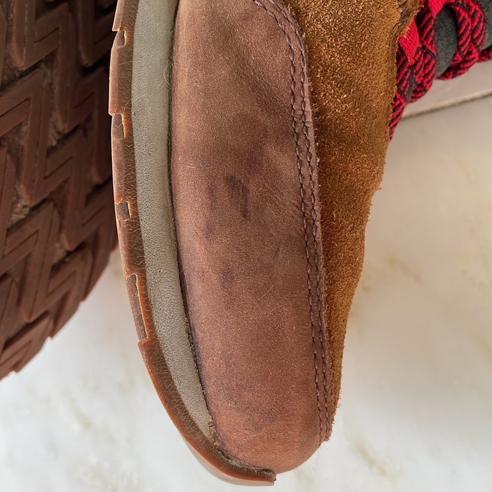 Forsake Men's Brown and Red Athletic Shoes - Picture 4 of 11